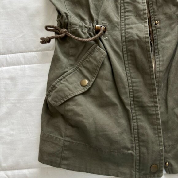 Sebby Women's Khaki Vest - Picture 3 of 4